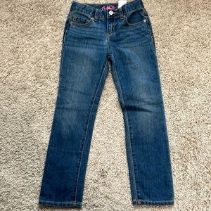 NWT Children’s Place Girls Adjustable Waist Skinny Jeans Sz 6x/7